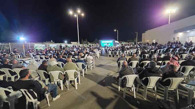 مهرجان انتخابي حاشد للموحدة في شقيب السلام
